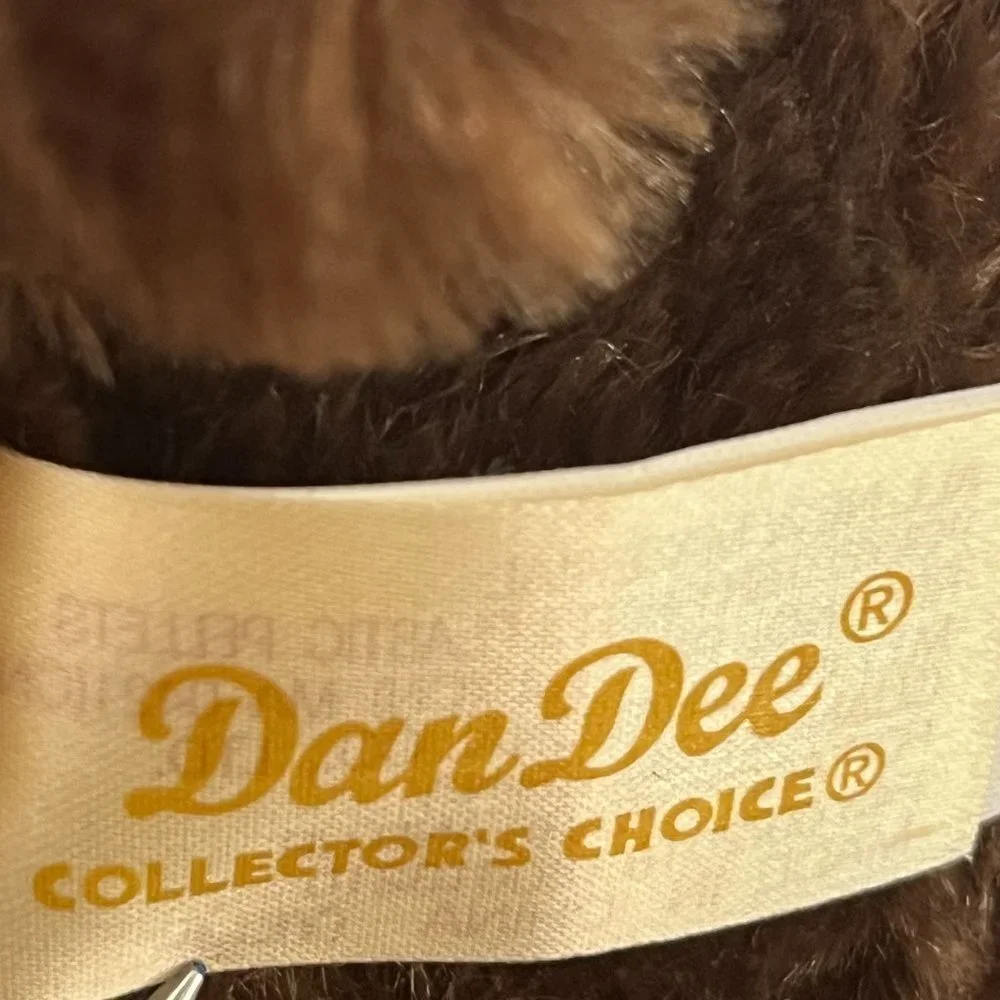 Dan Dee Brown Bear Stuffed‎ Animal Plush Toy I Love You Love Heart - Picture 5 of 6